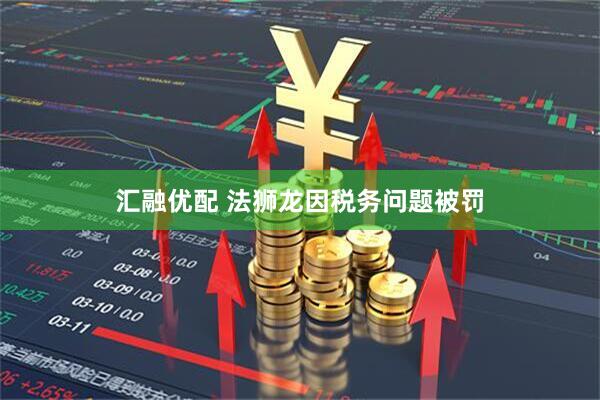 汇融优配 法狮龙因税务问题被罚